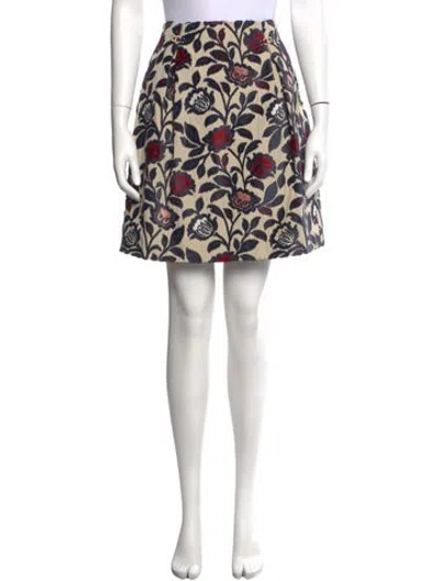 Pre-owned Viktor & Rolf Vintage Mini Skirt In Neutrals