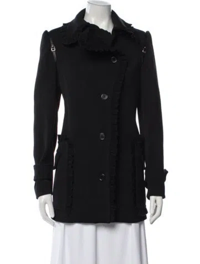 Pre-owned Viktor & Rolf Virgin Wool Jacket In Black