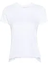 Viktor & Rolf Volant Asymmetric T-shirt In 白色