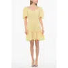 Viktor & Rolf Volant Kiss Me Darling Dress With Puffed Sleeves