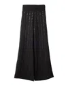 Viktor & Rolf Wide-leg Pants With High Waist In Black