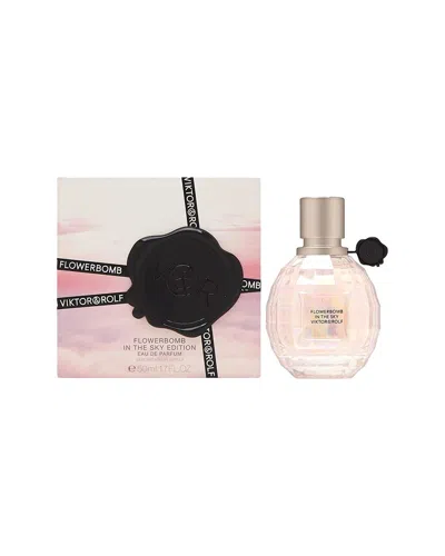Viktor & Rolf Viktor&rolf Women's 1.7oz Flowerbomb In The Sky Edp In Transparent