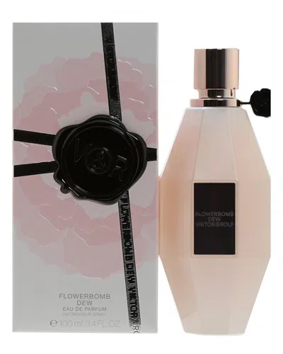 Viktor & Rolf Viktor&rolf Women's 3.4oz Flowerbomb Dew Edp Spray In White