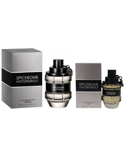 Viktor & Rolf Viktor&rolf Women's 3oz + 1.7oz Spicebomb Set In Multi