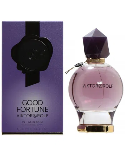 Viktor & Rolf Viktor&rolf Women's 3oz Good Fortune Edp In Transparent