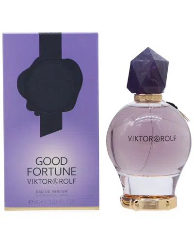 Viktor & Rolf Viktor&rolf Women's 3oz Good Fortune Edp Spray In White