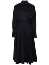 Viktor & Rolf Wrap-design Maxi Short Dress In 蓝色