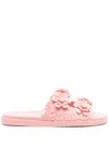 Viktor & Rolf X Melissa Blossom Wide Slip-on Sandals In Pink