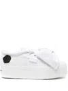 Viktor & Rolf X Superga Bow-detail Flatform Sneakers In White
