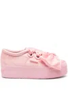 Viktor & Rolf X Superga Bow-detail Sneakers In Pink