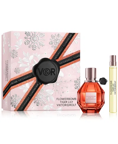 Viktor & Rolf 2-pc. Flowerbomb Tiger Lily Eau De Parfum Gift Set In No Color