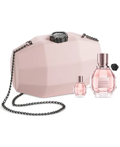 Viktor & Rolf 3-pc. Flowerbomb Eau De Parfum Luxe Couture Clutch Gift Set