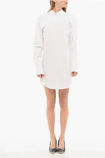 Viktor & Rolf Back To Front Chemisier In White