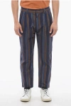 Viktor & Rolf Bayadere Patterned Cotton Chinos Pants