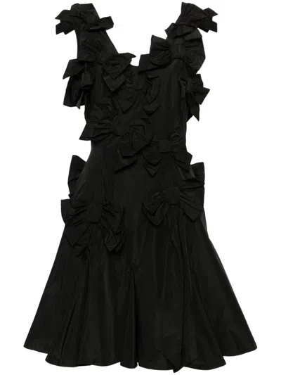 Viktor & Rolf Bow-detail Dress In Black