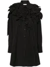 Viktor & Rolf Bow-detail Shirt Dress In Black