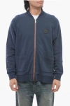 Viktor & Rolf Brushed Cotton Zip-up Sweatshirt With Patch Pockets