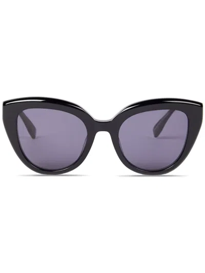 Viktor & Rolf Cat-eye Sunglasses In Purple