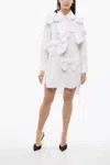 Viktor & Rolf Chemisier Dress With Maxi Bows In White