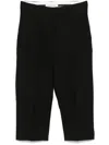 Viktor & Rolf Cropped Trousers In Black