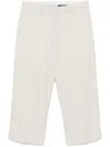 Viktor & Rolf Cropped Trousers In Neutrals