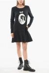 Viktor & Rolf Flared Mini Dress With Patch