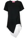 Viktor & Rolf Floating Time Mesh-panel T-shirt In Black