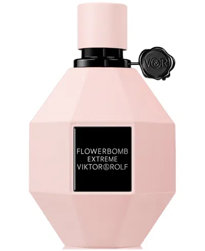 Viktor & Rolf Flowerbomb Extreme Eau De Parfum Intense Spray, 3.4 Oz. In No Color