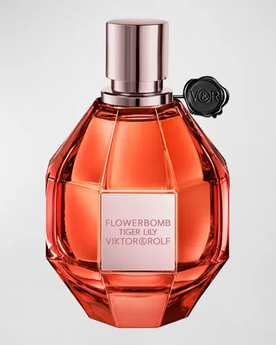 Viktor & Rolf Flowerbomb Tiger Lily Eau De Parfum, 3.3 Oz. In White