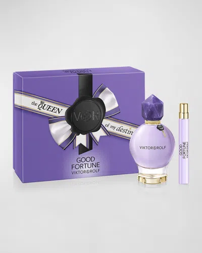 Viktor & Rolf Good Fortune 2-piece Perfume Gift Set In White