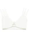 Viktor & Rolf Layered Cropped Top In White