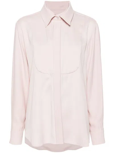 Viktor & Rolf Layered Long-sleeve Shirt In Rosa