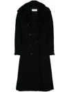 Viktor & Rolf Layered Trench Coat In Black
