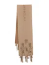 Viktor & Rolf Logo-jacquard Scarf In Neutrals