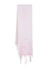 Viktor & Rolf Logo-jacquard Scarf In Pink