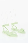 Viktor & Rolf Melissa Rubber Blossom Sandals With Ankle Strap