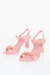 Viktor & Rolf Melissa Rubber Lady Emme Sandals With Ankle Straps 7cm In Pink