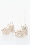 Viktor & Rolf Melissa Solid Color Rubber Party T-strap Sandals With Bows H