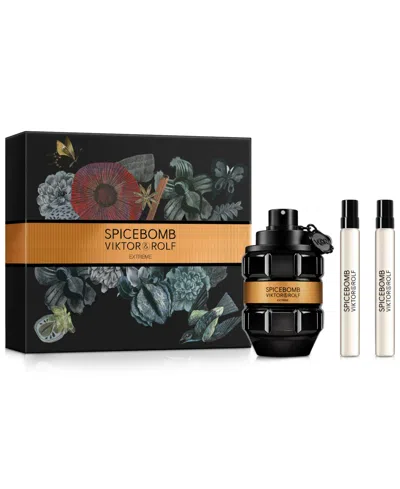 Viktor & Rolf Men's 3-pc. Spicebomb Extreme Eau De Parfum Gift Set