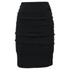 Viktor & Rolf Mini Fitted Skirt In Black Viscose In Black