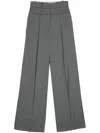 Viktor & Rolf Multi-layered Trousers In Grey