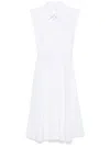 Viktor & Rolf Multi-layers Midi Shirt Dress In 白色