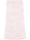 Viktor & Rolf Polka-dot Midi Skirt In Pink