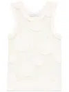 Viktor & Rolf Polka-dot Tank Top In White
