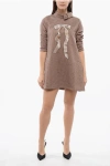 Viktor & Rolf Printed Petite Bow A-line Dress