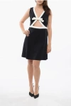 Viktor & Rolf Sleeveless Dress With Cutout And Bow Detail