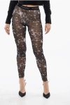 Viktor & Rolf Sparks Print Private Party Sheer Leggings
