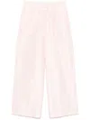 Viktor & Rolf Straight-leg Trousers In Pink