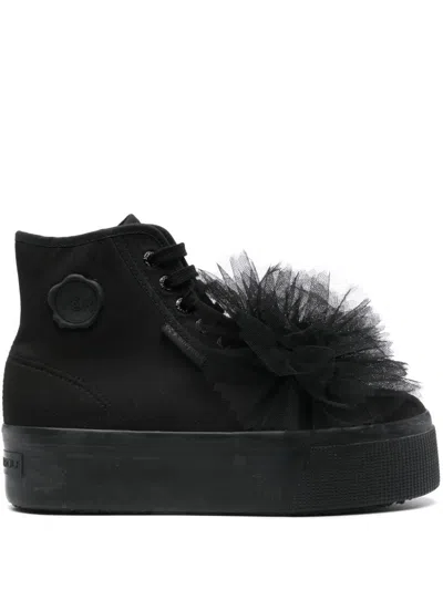 Viktor & Rolf Superga Sneakers In Black