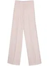 Viktor & Rolf Tailored Trousers In Pink